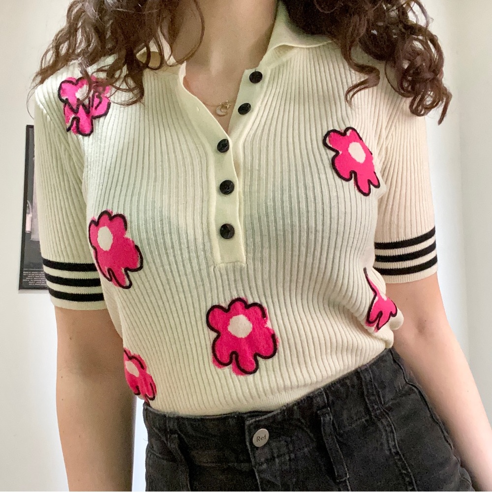 Sz M Cider Sweater Shirt